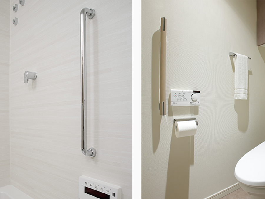 Brillia Tower 所沢ロジュマン　手すり