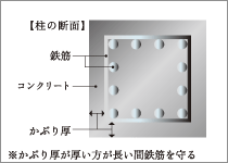 Brillia 西千葉　Structure　構造　かぶり厚