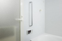 Brillia 西千葉　Powder Room　浴室・洗面・トイレ　浴室・トイレの手摺