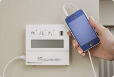 Brillia 辰巳 CANAL TERRACE　Kitchen　キッチン　ミュージックリモコン 