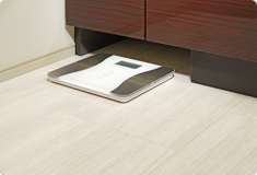 Brillia 辰巳 CANAL TERRACE　Bath Room　浴室・洗面・トイレ　ヘルスメーター収納