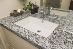 Brillia 武蔵小杉 　Sanitary　サニタリー　天然御影石カウンター