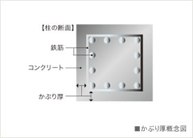 Brillia 滝野川 　コンクリートかぶり厚