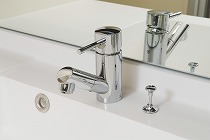 Brillia 滝野川 　Bath/Powder Room　バス・パウダールーム　シングルレバー混合水栓