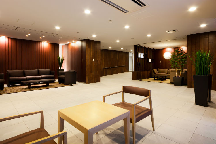 Brillia 青葉荏田　居住者を迎え入れるゲート