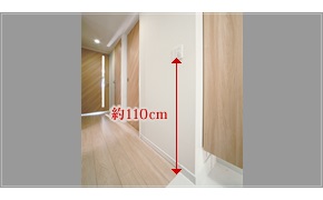 Brillia e-SQUARE 　スイッチ高さ位置