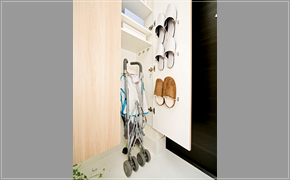 Brillia e-SQUARE 　ベビーカー置場