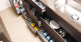 Brillia 浜田山 Kitchen キッチン オールスライド収納