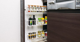 Brillia 浜田山 Kitchen キッチン スパイスラック