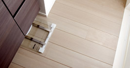 Brillia 浜田山 Sanitary 水周り 耐水シートフローリング&ヘルスメーター収納