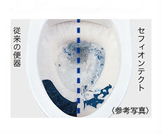 Brillia 大井町 LA VIE EN TOWER Powder room 洗面・トイレ 陶器表面にセフィオンテクト