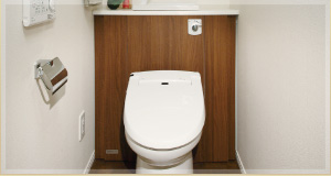 Brillia 成増 The Hilltop　Powder Room　浴室・トイレ　キャビネット式トイレ