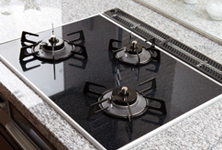 Brillia センター南　Kitchen　キッチン　ガラストップコンロ