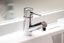 Brillia センター南　Powder Room　洗面　シングルレバー混合水栓