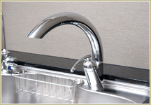 Brillia 品川大井町　Kitchen　キッチン　デザインシャワー水栓