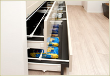 Brillia 品川大井町　Kitchen　キッチン　オールスライド収納