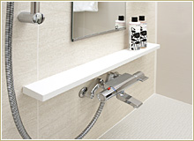 Brillia 品川大井町　Bath Room　浴室　とるピカスリムカウンター