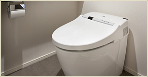 Brillia 品川大井町　Powder Room&Rest Room　洗面＆トイレ　タンクレストイレ