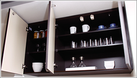 Brillia 西荻窪　Kitchen　キッチン　吊戸棚