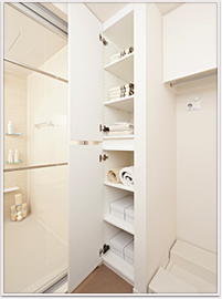 Brillia 板橋大山　Bath Room・Dressing Room　浴室・洗面室　リネン庫