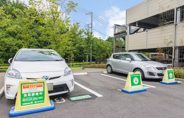 Brillia 多摩ニュータウン 　環境配慮のための省エネ設備　カーシェアリング