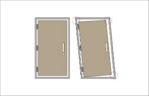 Brillia 多摩ニュータウン 　対震枠玄関ドア