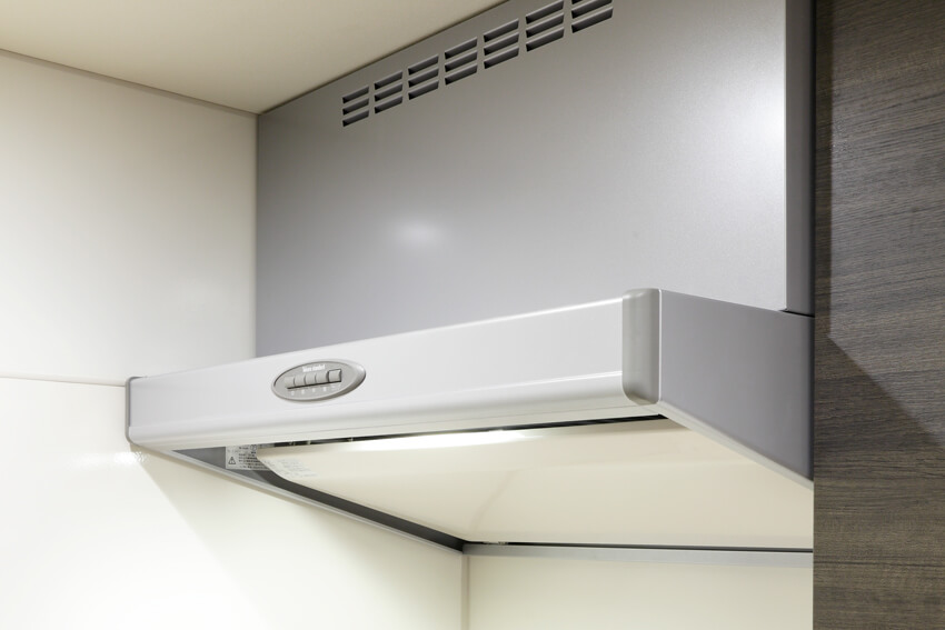 Brillia 多摩ニュータウン 　ホーロー製整流板付レンジフード