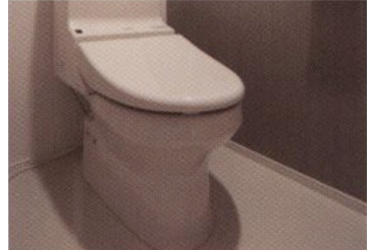 Brillia 大山町 　Powder Room　洗面・トイレ　ウォッシュレット一体型便器