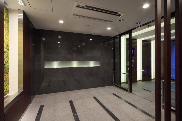 Brillia 日本橋浜町 　江戸小紋がモチーフの迎賓空間