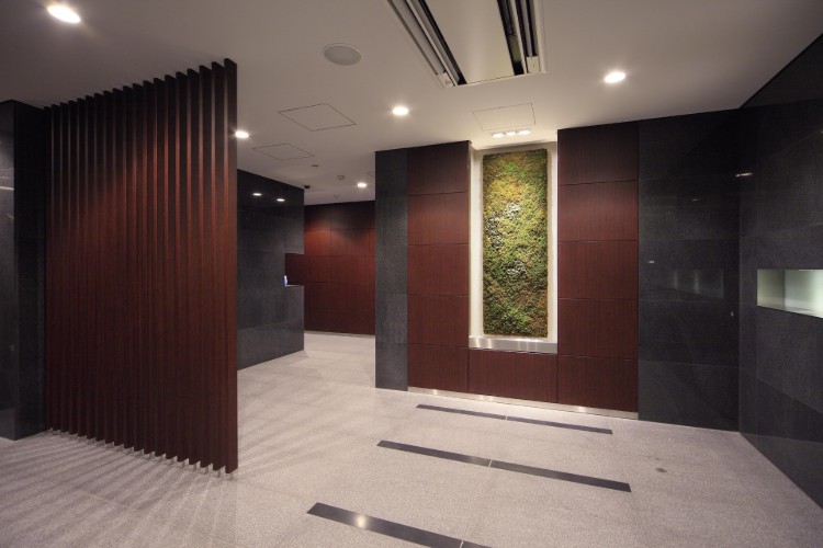 Brillia 日本橋浜町 　江戸小紋がモチーフの迎賓空間