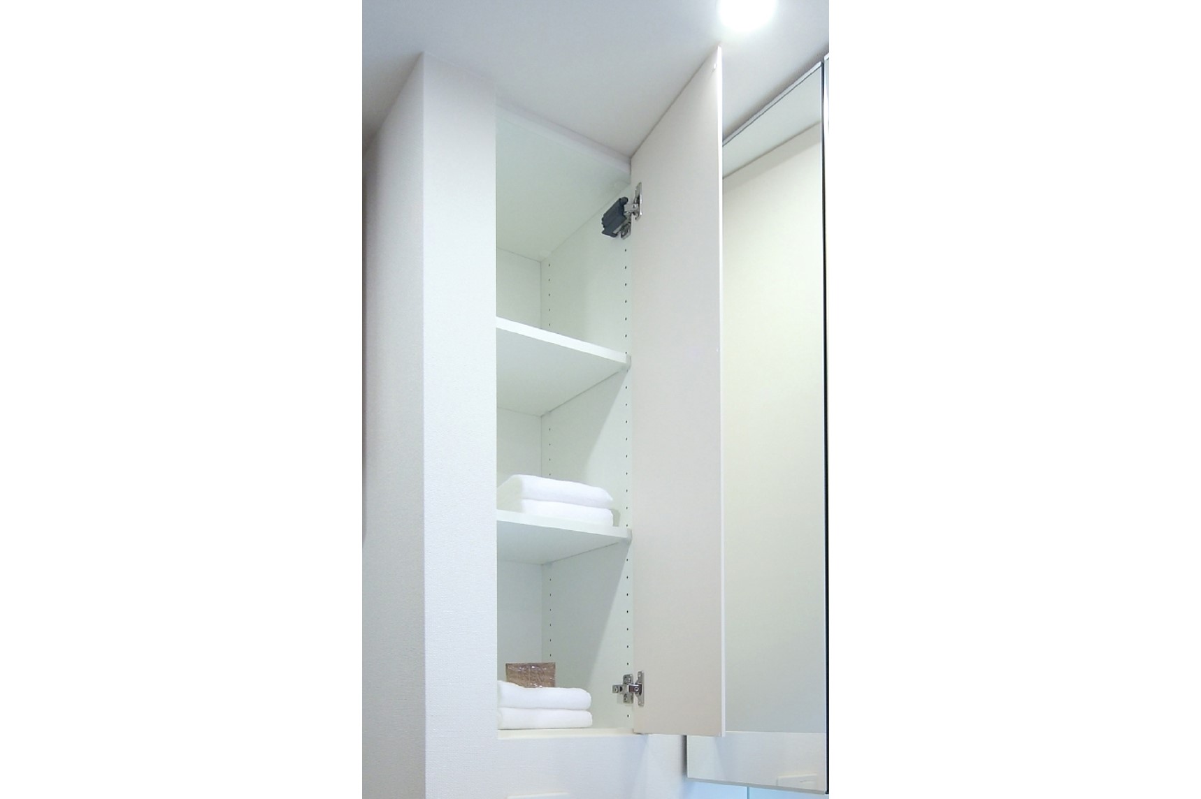 Brillia 田端 　Powder Room　洗面・トイレ　リネン庫