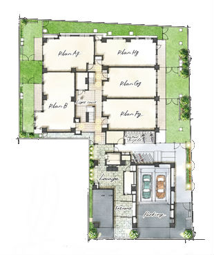 Brillia 駒沢大学　ランドスケープ