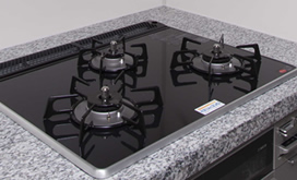 Brillia 駒沢大学　kitchen　キッチン　お手入れのし易いＧクリアコート