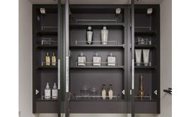 Brillia 駒沢大学　Powder Room　洗面　三面鏡収納