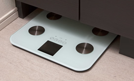 Brillia 駒沢大学　Powder Room　洗面　ヘルスメーター収納