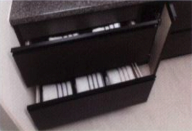 Brillia 大井仙台坂 　Powder Room　洗面・トイレ　ソフトクローズ収納