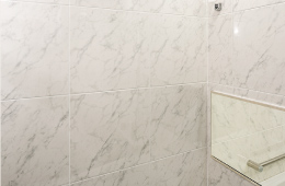 Brillia Tower 池袋　ウォールパネル400角タイル