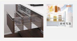 Brillia 武蔵中原　Kitchen　キッチン　ソフトクローズ収納