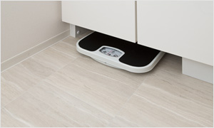 Brillia 王子神谷　Powder Room　パウダールーム　ヘルスメータースペース