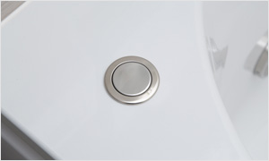 Brillia 王子神谷　Bath Room　バスルーム　ワンプッシュ排水栓