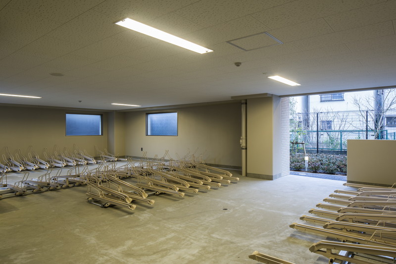 Brillia 王子神谷　自転車置き場