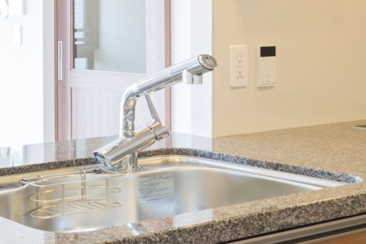 Brillia 早稲田 　Kitchen　キッチン　浄水器一体型シャワー水栓