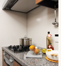 Brillia 目白台　Kitchen　キッチン　キッチンパネル＆収納底板