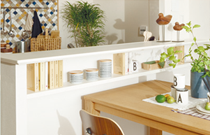 Brillia 下丸子　Kitchen　キッチン　リビング・ダイニング側カウンター