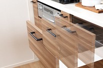 Brillia 大山 The Residence　Kitchen　キッチン　ソフトクローズ機能付収納