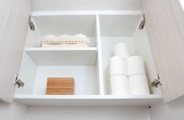 Brillia 大山 The Residence　Toilet　トイレ　トイレ吊戸棚