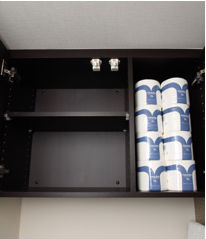 Brillia 仙川 Storage 収納 トイレ上部吊戸棚