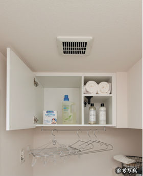 Brillia 横浜鶴ヶ峰　洗濯機上収納