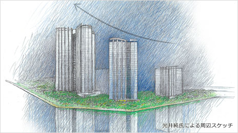 ベイズ タワー＆ガーデン　街としてのアイデンティティの創出