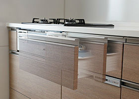 Brillia 上野松が谷　Kitchen　キッチン　ソフトクローズ